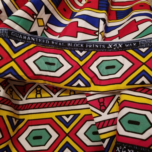 Ankara African Print Maxi Skirt - Picture 3 of 5